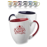 16 oz. Two-tone bistro mug.... from ASI 39552 BEL Promo