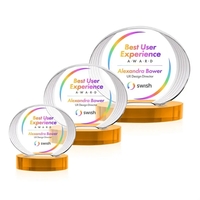 Sheraton VividPrint™ Award on Base - Amber... from ASI 84592 St Regis Group /...