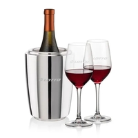 The Pescara Wine Cooler & Wine Glass Set is a refined... from ASI 84592 St...