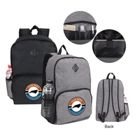 Padded interior sleeve safely carries and protects a 17" laptop... from ASI...