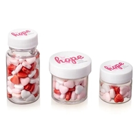 Show some love with this sweet little container of colorful candy... from ASI...