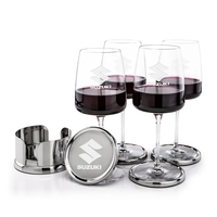 The Baldoni Coasters & Wine Set blends refined design with practical... from...