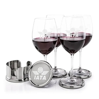 The Baldoni Coasters & Wine Set blends refined design with practical... from...