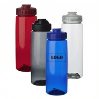 26 oz. sports water bottle made of recycled pet material with... from ASI...