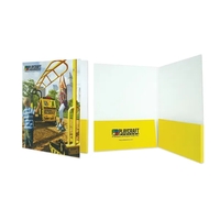 Capacity Box Pocket Presentation Folder... from ASI 32050 Admore / Admore®