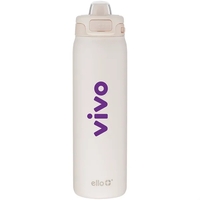 22 oz stainless steel water bottle with threaded quick-fill lid.... from ASI...