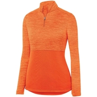 The Ladies Shadow Tonal Heather 1/4 Zip Pullover is crafted from... from ASI...