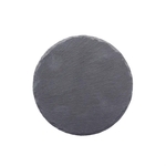 Round Slate Coaster with EVA Bottom Pad