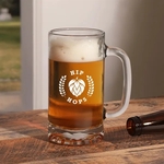 16 Oz. Glass Beer Mug