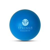 Polyurethane foam stress ball with customization; offered in an assortment...