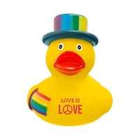 Rainbow Pride Rubber Duck