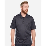 Harriton Men's Advantage Snag Protection Plus IL Pocket Polo