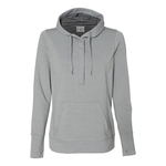 J. America Women's Omega Stretch Snap-Placket Hooded Swea...
