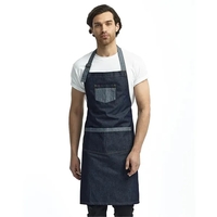 Artisan Collection by Reprime Domain Contrast Denim Bib A...... from ASI...