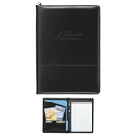 Good Value™ Script Zippered Padfolio
