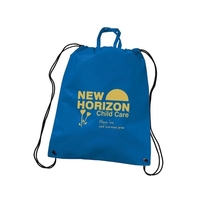 Drawstring backpack with easy grab handles and metal grommets.... from ASI...