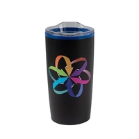 20 oz. double-walled stainless steel tumbler with slide closure lid.... from...