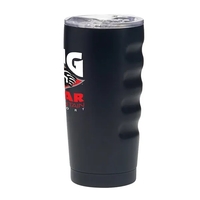 20 oz. double walled stainless steel tumbler with easy-to-grip design.......