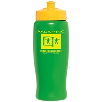 24 oz. sports bottle with wide mouth opening and push-pull, twist-on... from...