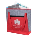Good Value™ Heathered RPET Non-Woven Tote