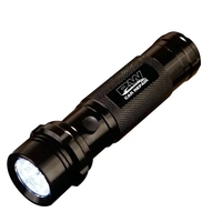 Heavy duty flashlight with 14 LED lights and three AAA batteries.... from ASI...