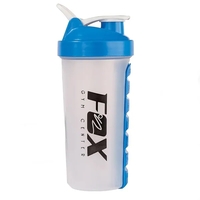 Medicine reminder drink cup with 7-day medicine case, flip-top lid, and......