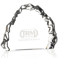 MARIO CIONI Carved Crystal Award