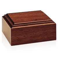 Mahogany-Tone Wood Base... from ASI 40480 Koozie Group / Norwood