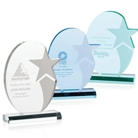 Acrylic award with star design and color choices.... from ASI 40480 Koozie...