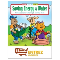 Coloring Book: Saving Energy and Water... from ASI 40480 Koozie Group / Norwood