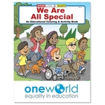 Coloring Book: We Are All Special