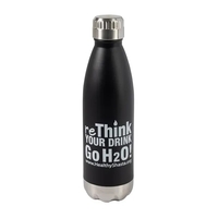 16 oz. stainless steel bottle with copper double wall vacuum insulation......