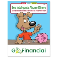 Good Value™ Coloring Book: Be Smart, Save Money (Spanish)