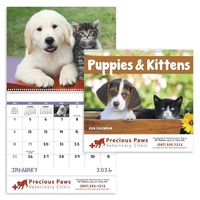 Good Value™ Puppies & Kittens - Spiral Calendar