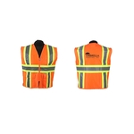 Orange safety vest, ANSI class 2 (med - 5xl)