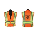 Orange safety vest, ANSI class 2 (med - 5xl)