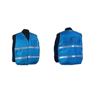 Blue incident command vest, (regular and jumbo)