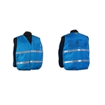 Blue incident command vest, (regular and jumbo)