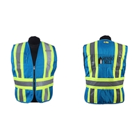Blue incident command vest (regular and jumbo)