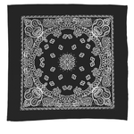 Garyline® 22" Bandana with Stock Paisley Pattern