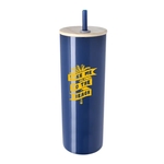 Good Value™ Double-Wall Stainless Steel Tumbler with Bamb...