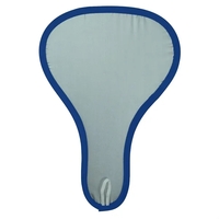 Folding hand fan with an elastic strap and silver on one... from ASI 40480...