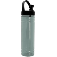 Garyline® Slim Fit RPET Bottle with Flip-Straw, Swivel-Ha...... from ASI...