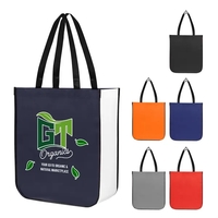 Jumbo Lola Laminated Non-Woven Tote Bag with 100% RPET Ma...... from ASI...