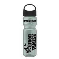 Garyline® Champ Recycled Bottle with Oval Crest Lid - 28 oz.... from ASI...