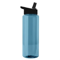 Garyline® Slim Fit RPET Bottle with Flip-Straw Lid - 32 oz.... from ASI 40480...