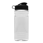 Garyline® Clear Bottle with Flip Lid - 20 oz.