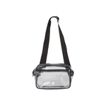 Liberty Bags Clear Stadium 2-Pocket Fanny Pack/Crossbody Bag