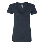 Next Level Women's CVC Deep V-Neck T-Shirt