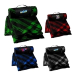 Rolled Up Fleece Blanket